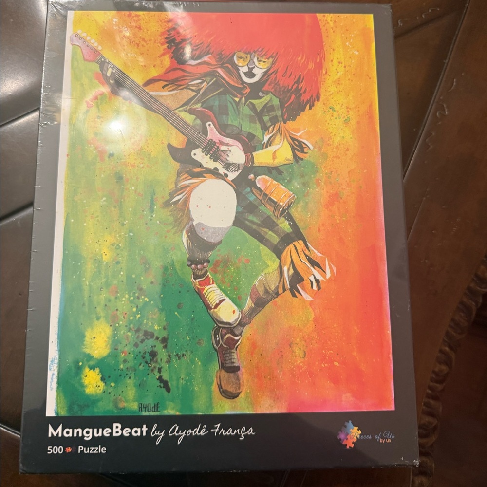 NIB Mangue Beat by Ayode França 500 piece puzzle 16x20